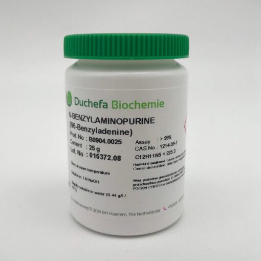 BAP 6-Benzylaminopurine 25G Duchefa
