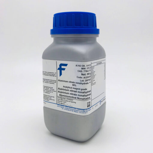 Aluminium Nitrate nonahydrate (AR, Fisher)